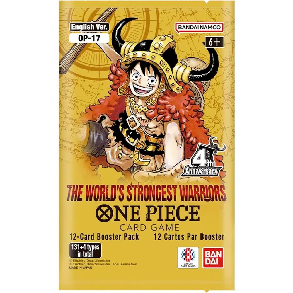 One Piece The World's Strongest Warriors Booster Pack