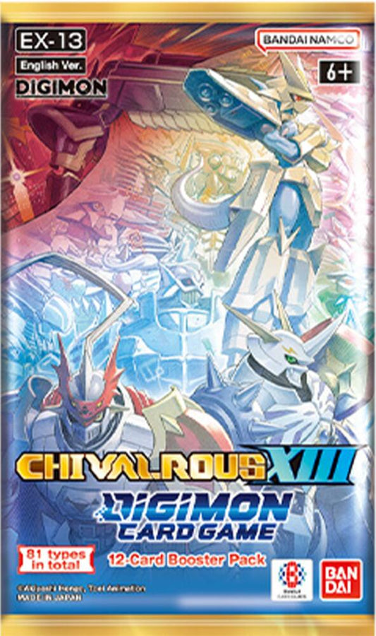 Digimon Chivalrous XIII Booster Pack