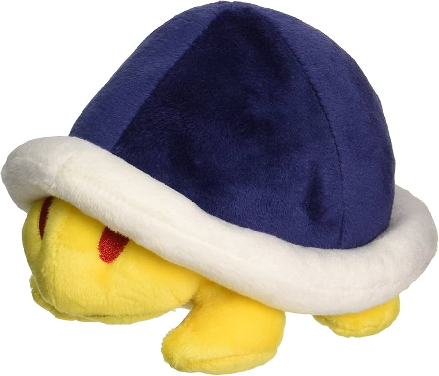 Little Buddy Super Mario Buzzy Beetle 4" Plush