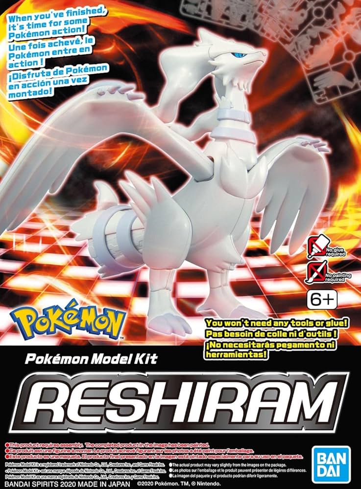 Reshiram Model Kit