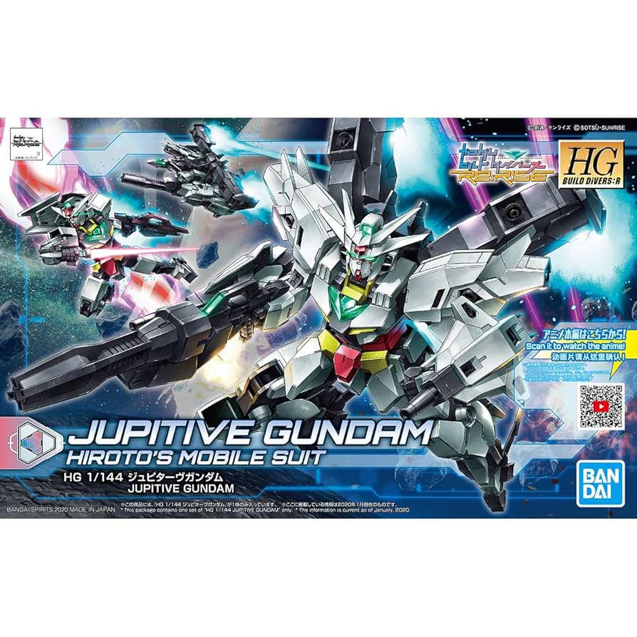 Jupitive Gundam Divers HG