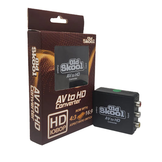 Old Skool AV to HD Converter with Aspect Ratio Switch