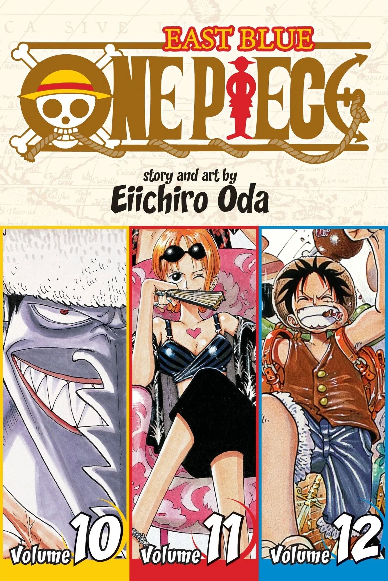 One Piece (3-in-1 Edition) Vol. 10-12