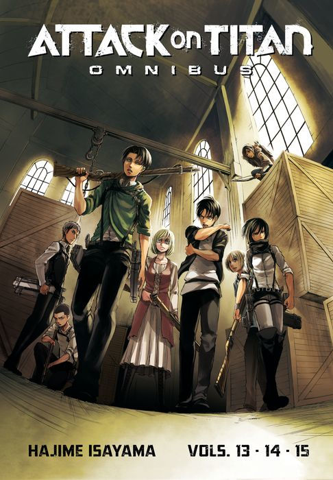 Attack on Titan Omnibus Vol. 13-15
