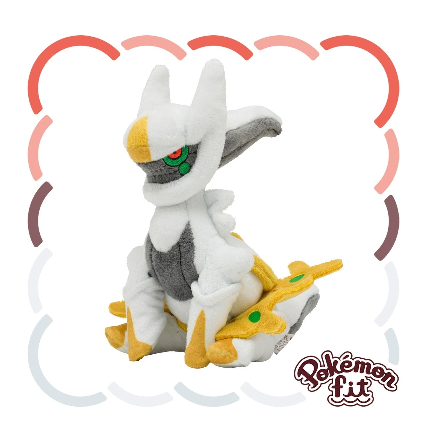 Arceus Pokemon Fit Plush