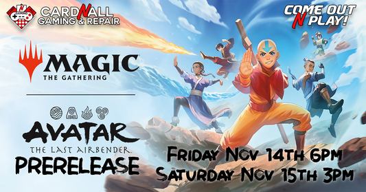 Avatar The Last Airbender Prerelease Events