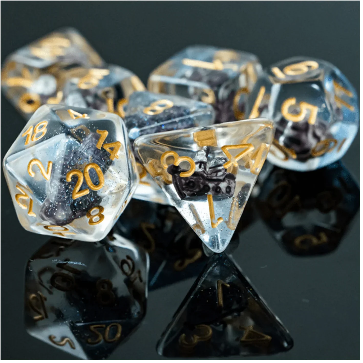 Foam Brain Games Polyhedral Dice Set