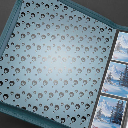 Ultra Pro Bob Ross Winter Paradise 9-Pocket Zippered Pro Binder