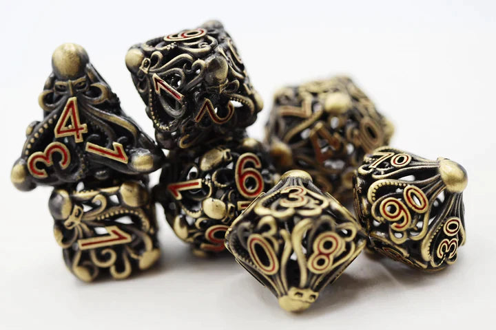 Foam Brain Games Metal Dice Set