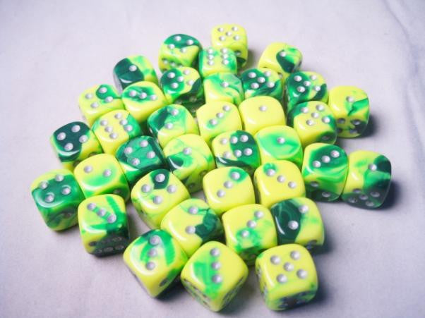 Chessex Gemini 12mm D6 36ct Dice Set