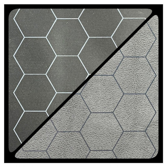 Chessex Black 1"" Hex Battlemat