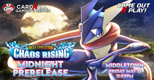Pokemon Chaos Rising Midnight Prerelease