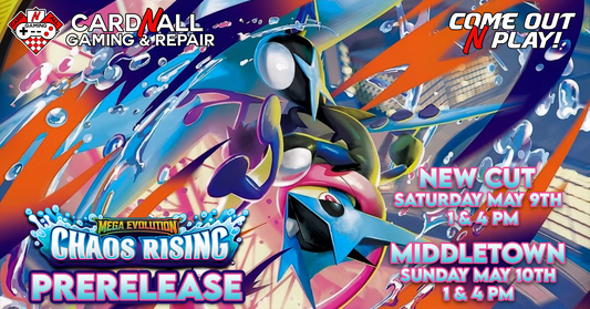 Pokemon Chaos Rising Prerelease Events