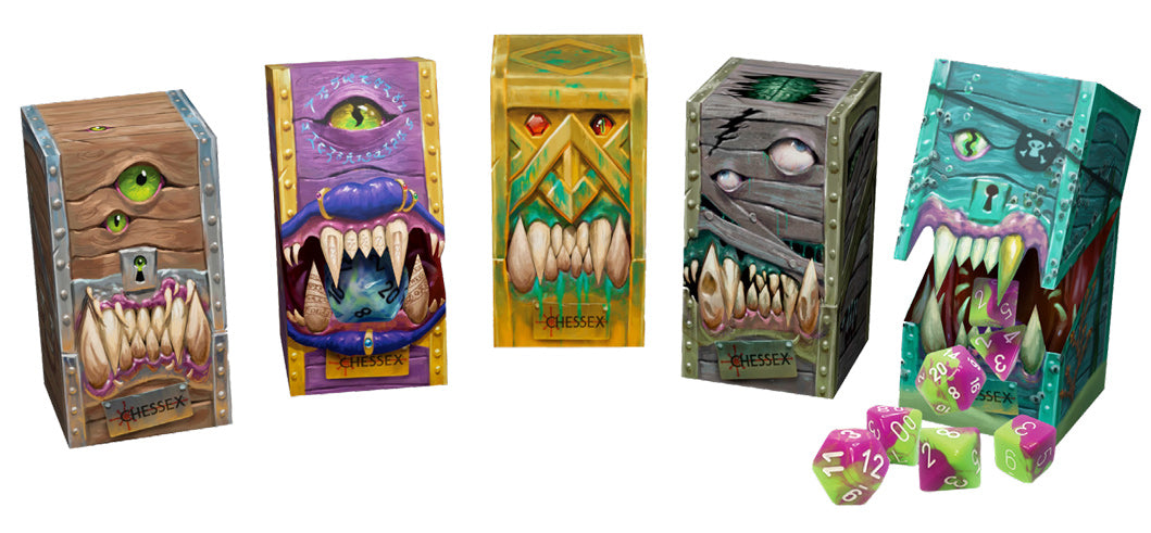 Chessex Hidden Wonders 7 Dice Set