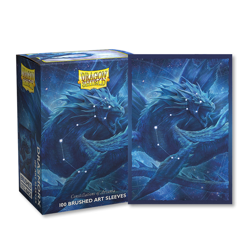 Dragon Shield Art Brushed 100ct Standard Size Sleeves