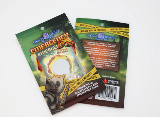 Foam Brain Games Emergency D20