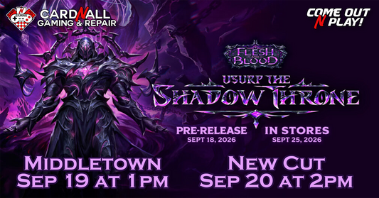 FAB Usurp The Shadow Throne Prerelease Event