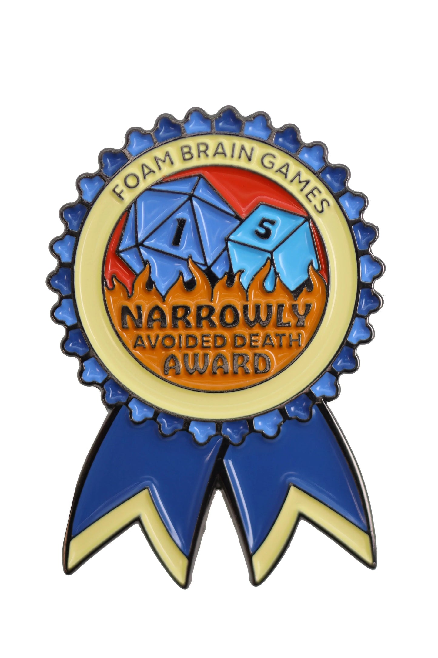 Narrowly Avoided Death Award Pin (Gen Con 2024)