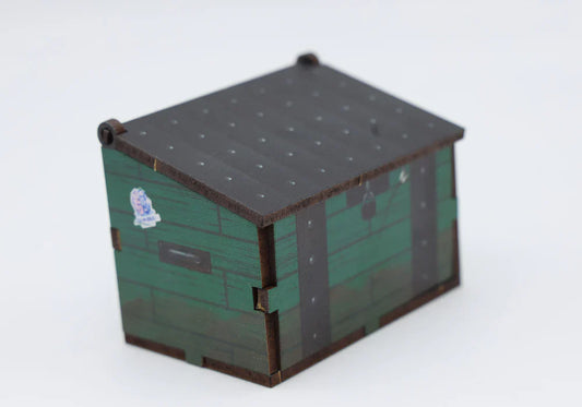 Foam Brain Games Dice Dumpster