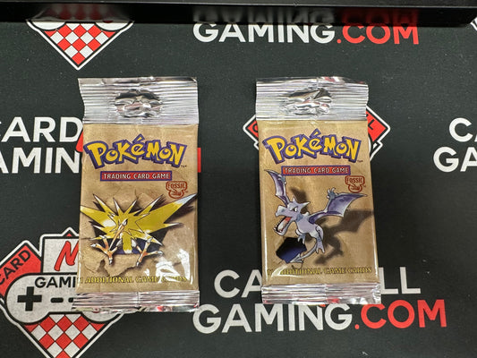 Pokemon Fossil Booster Long Pack (Assume Light Weight)