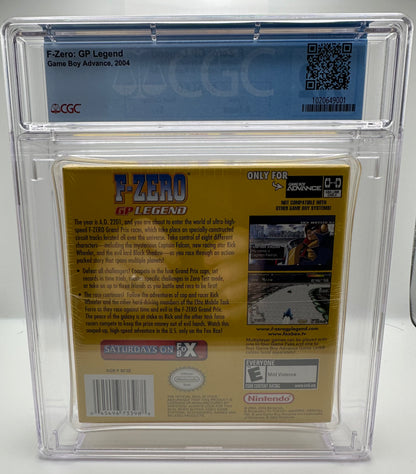 F-Zero: GP Legend Gameboy Advance CGC Graded 9.2 A++ New Sealed