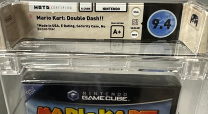 Mario Kart Double Dash Gamecube WATA Graded 9.4 A+ New Sealed