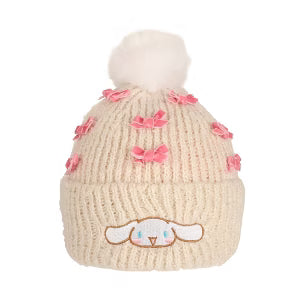 Cinnamoroll Adult White Cuffed Knit Beanie