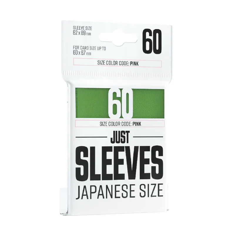 Gamegenic Just Sleeves Japanese Size 60ct Sleeves