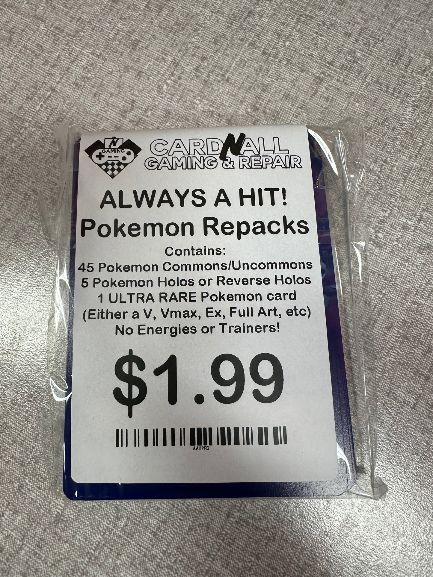 Card N All Gaming's Always A Hit Pokemon Repack