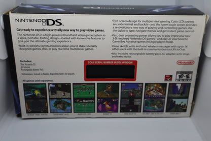 Blue DS Console - Nintendo DS [7076332798007]