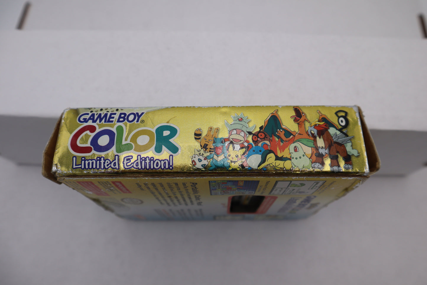 Pokemon Gold and Silver Special Edition Gameboy Color - GameBoy Color (6895541944375)