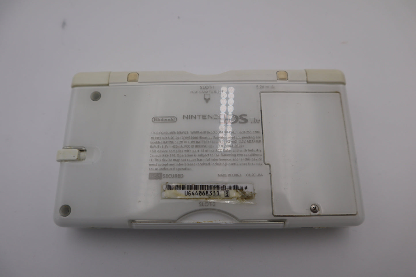 White Nintendo DS Lite - Nintendo DS (6895551905847)