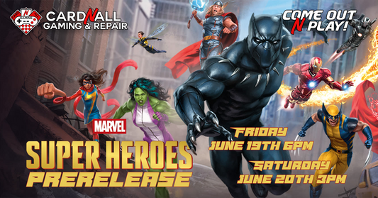 Magic Marvel Super Heroes Prerelease Events