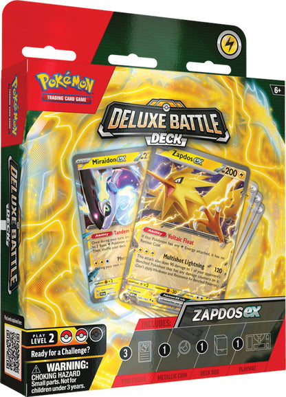 Deluxe Battle Deck: Ninetales ex & Zapdos ex