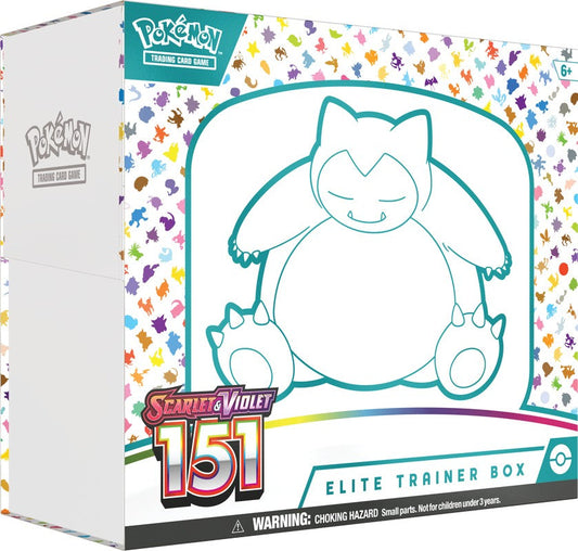 Scarlet & Violet 151 Elite Trainer Box (Rip in Seal)