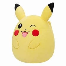 10" Winking Pikachu Squishmallow Plush