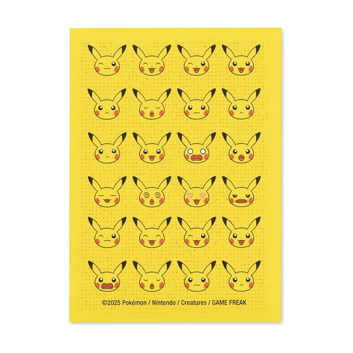 Pikachu Moods Pokemon Center Sleeves