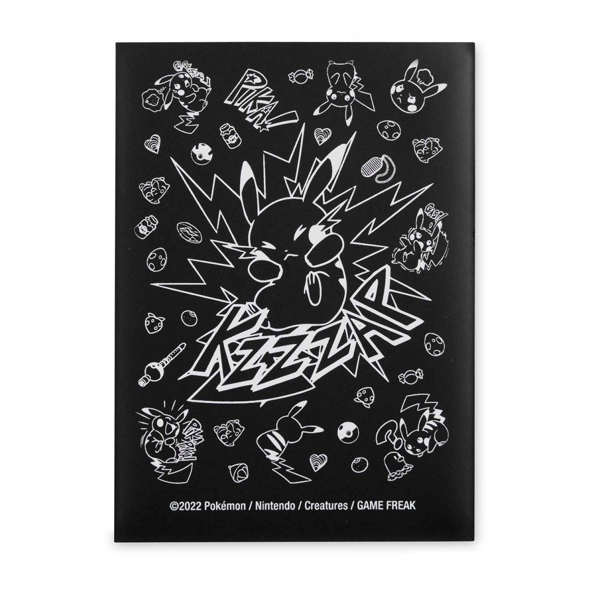 Pikachu Comic-Style Attack Pokemon Center Sleeves