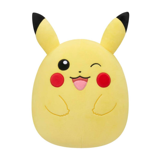 Squishmallow Winking Pikachu 10 Inch Pokemon Plush
