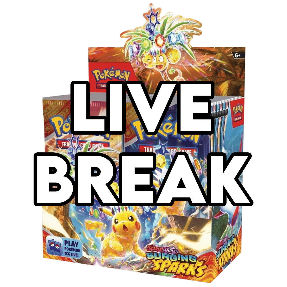 LIVE BREAK Pokemon Surging Sparks Booster Box