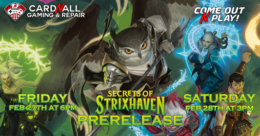 Secrets of Strixhaven Prerelease Events