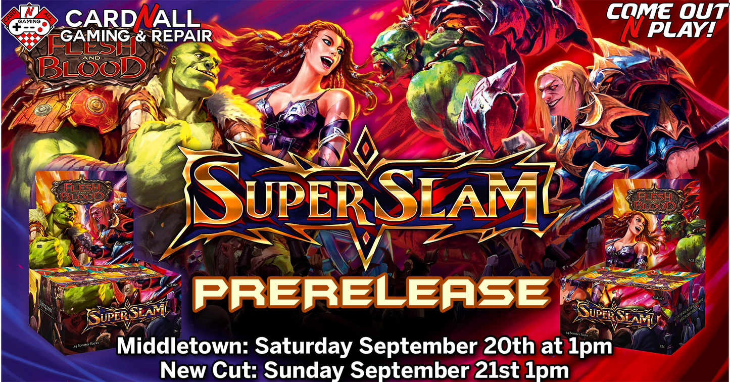 FAB Super Slam Prerelease Event