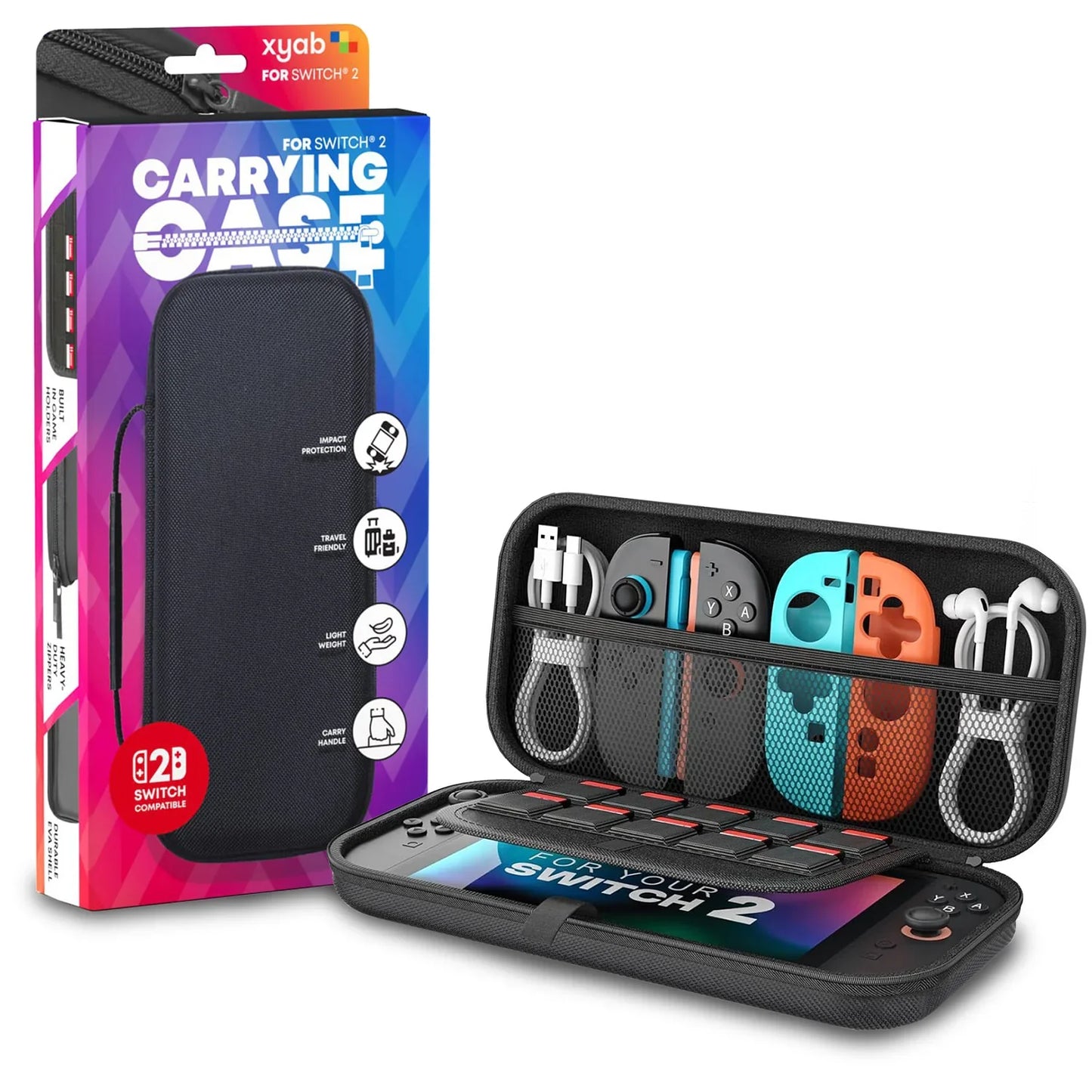 XYAB Nintendo Switch 2 Carrying Case