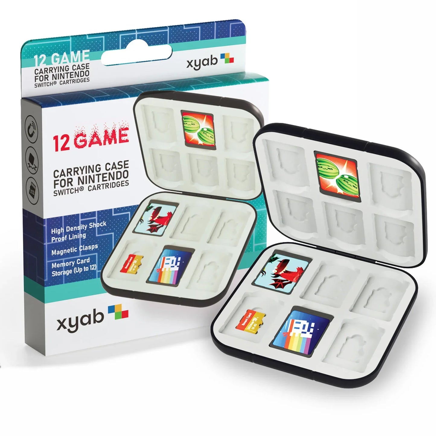 XYAB Nintendo Switch 12 Game Case