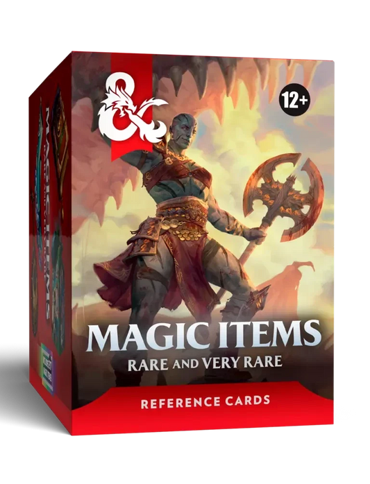 D&D Magic Items Rare and Very Rare Reference Cards