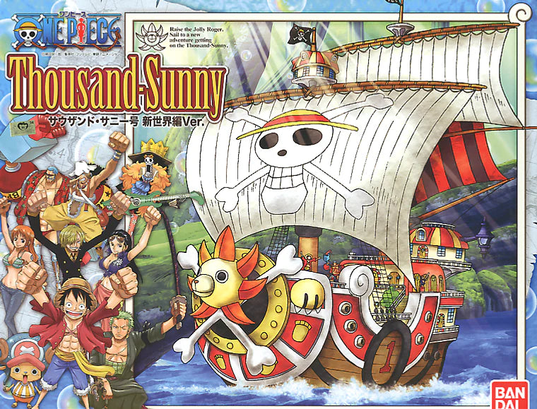 One Piece Thousand-Sunny New World Ver. Ship Model Kit