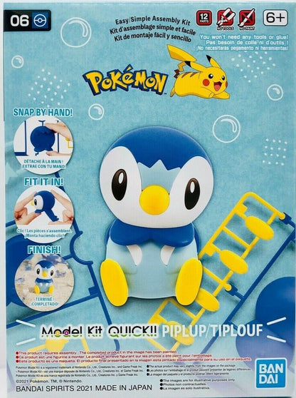 Piplup Pokemon Model Kit