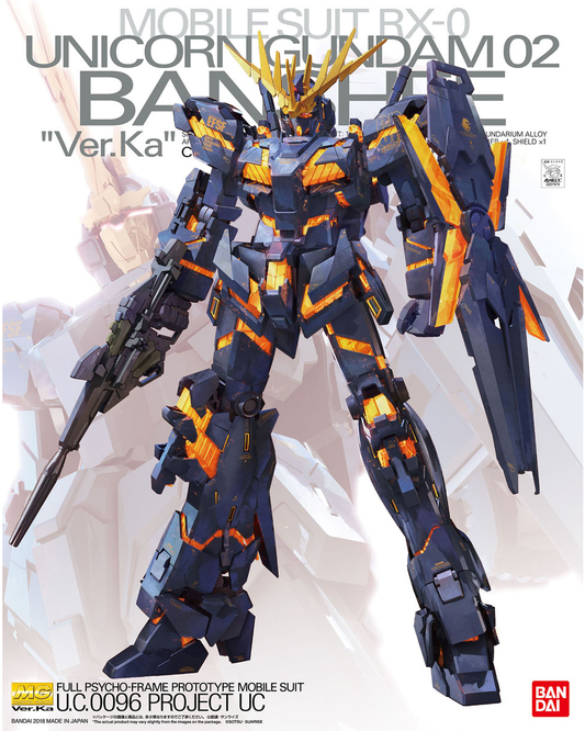 RX-0 Unicorn Gundam 02 Banshee Ver.Ka MG