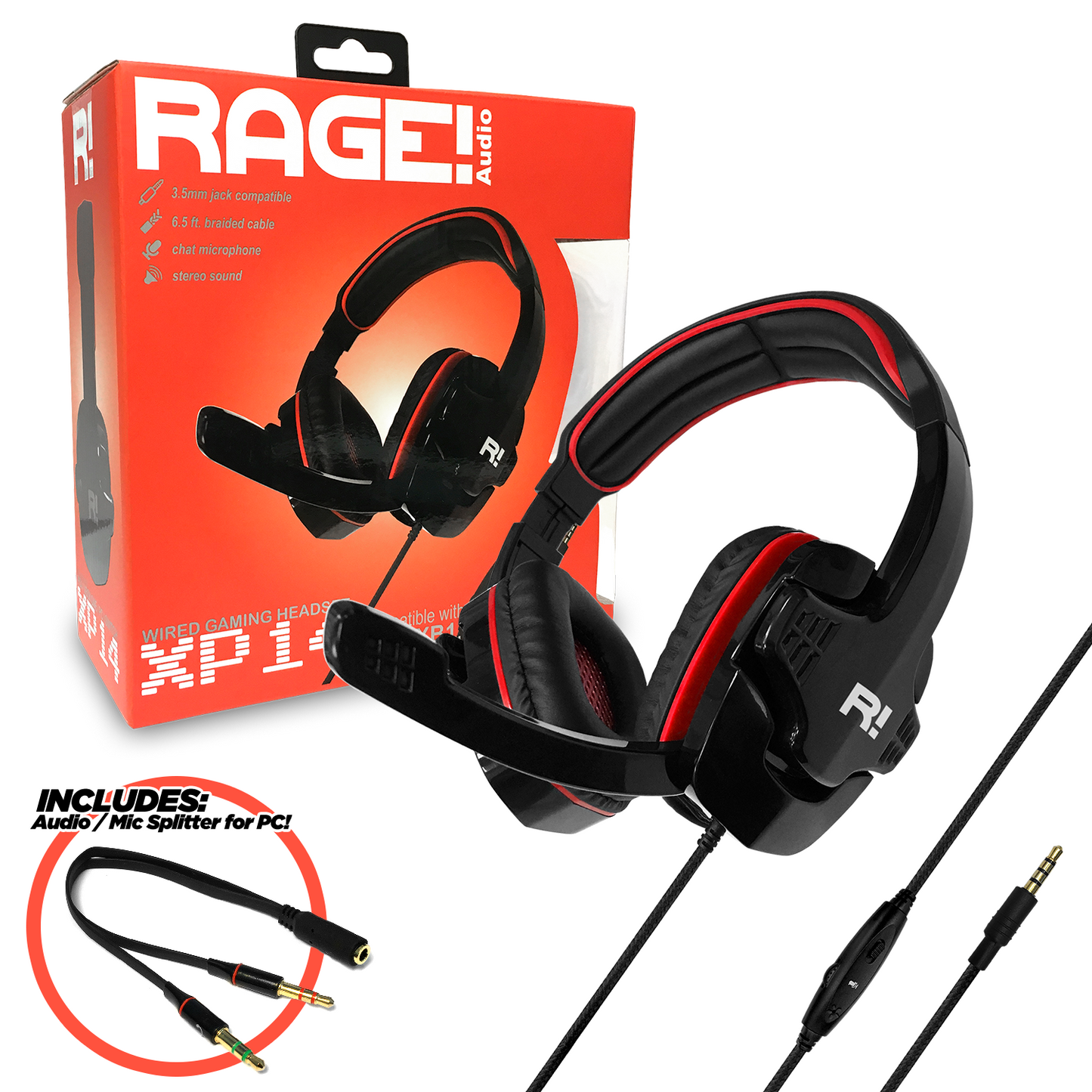 Old Skool RAGE! XP14 STEREO GAMING HEADSET