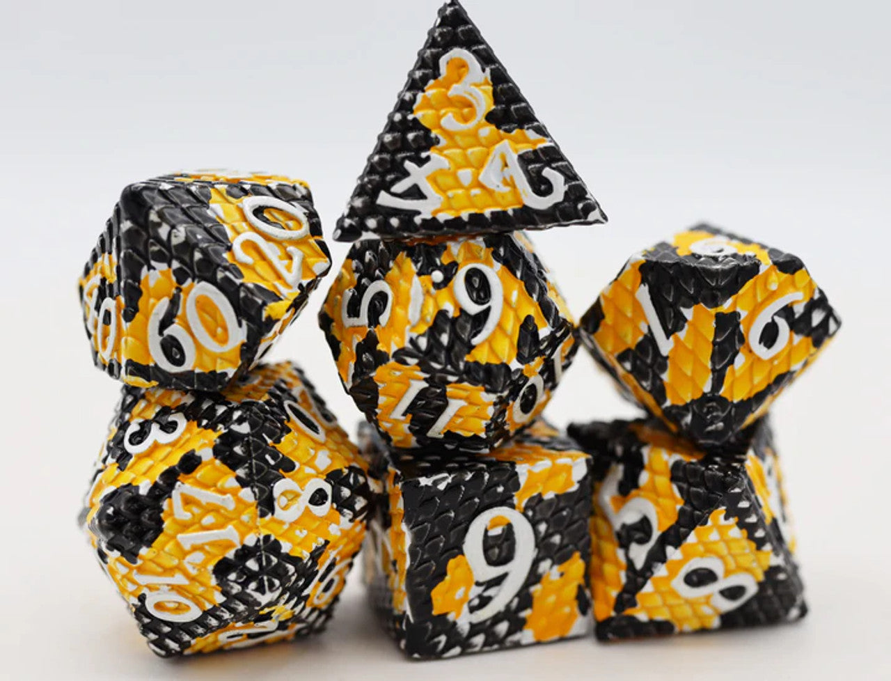 Foam Brain Games Metal Dice Set